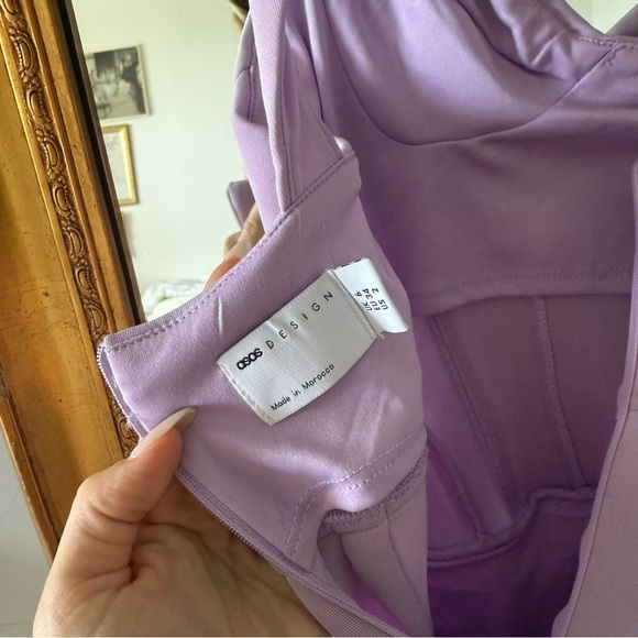 ASOS Lilac Mini Dress - Picture 7 of 7